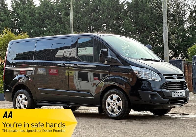 Used Ford Tourneo Custom Titanium 2018 Black Van