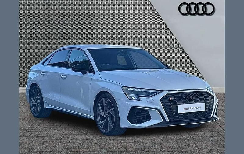 Used Audi S3 Black Edition 310 HP (228 kW) 2023 White Sedan