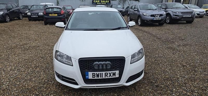 Used Audi A3 2011 White Hatchback