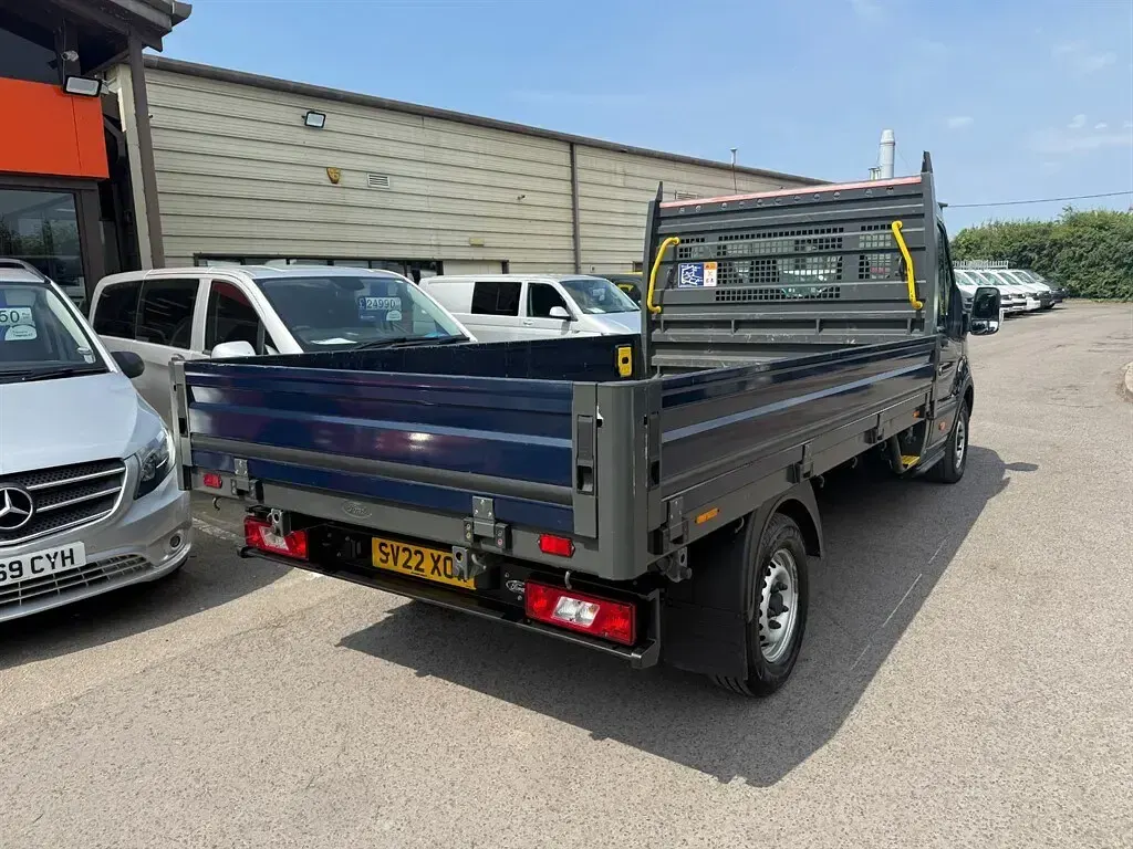 Used Ford Transit 130 HP (95 kW) 2022 Blue Cabriolet