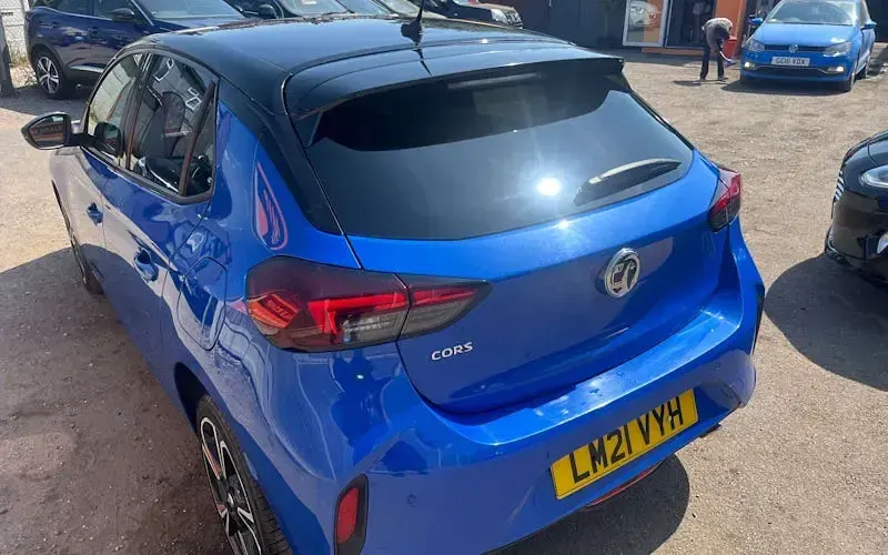 Used Vauxhall Corsa SRi 101 HP (74 kW) 2021 Blue Hatchback