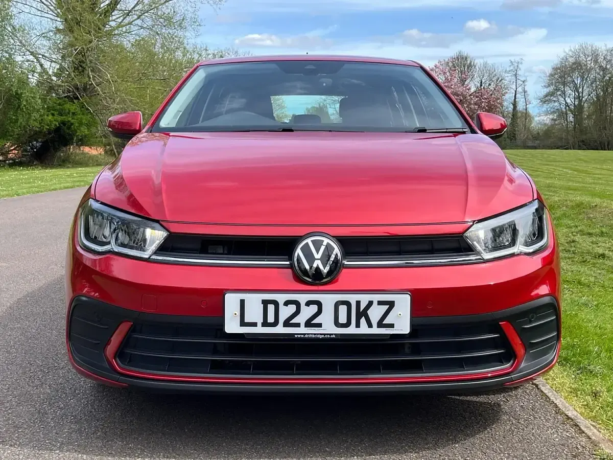 Used VW Polo S 95 HP (69 kW) 2022 Red Hatchback