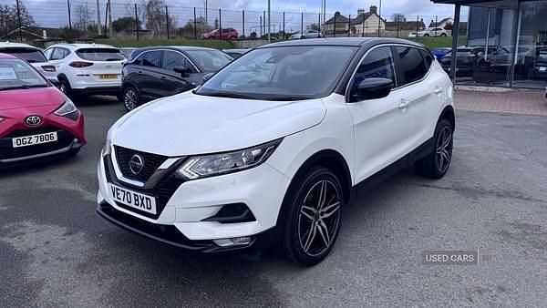 Used Nissan Qashqai Acenta Premium 2020 White SUV