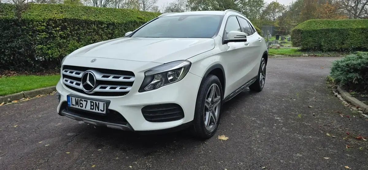 Used Mercedes GLA200 AMG line 2017 White SUV