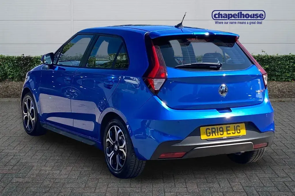 Used MG MG3 Excite 106 HP (77 kW) 2019 Blue Hatchback