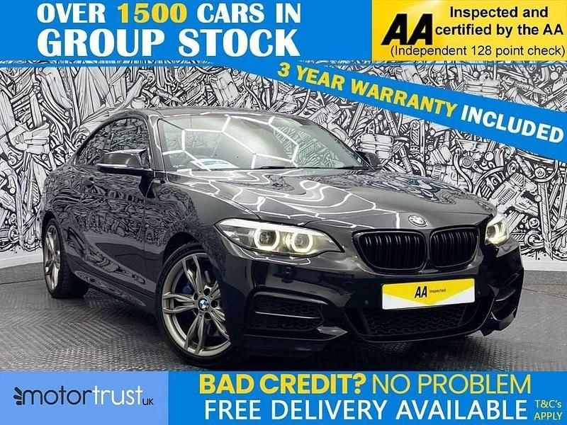 Black Used 2018 BMW M240 M Sport Coupe | £16,995 (Fair price) - Image 1/2