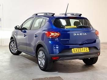 Used Dacia Sandero Expression 91 HP (66 kW) 2023 Blue Hatchback