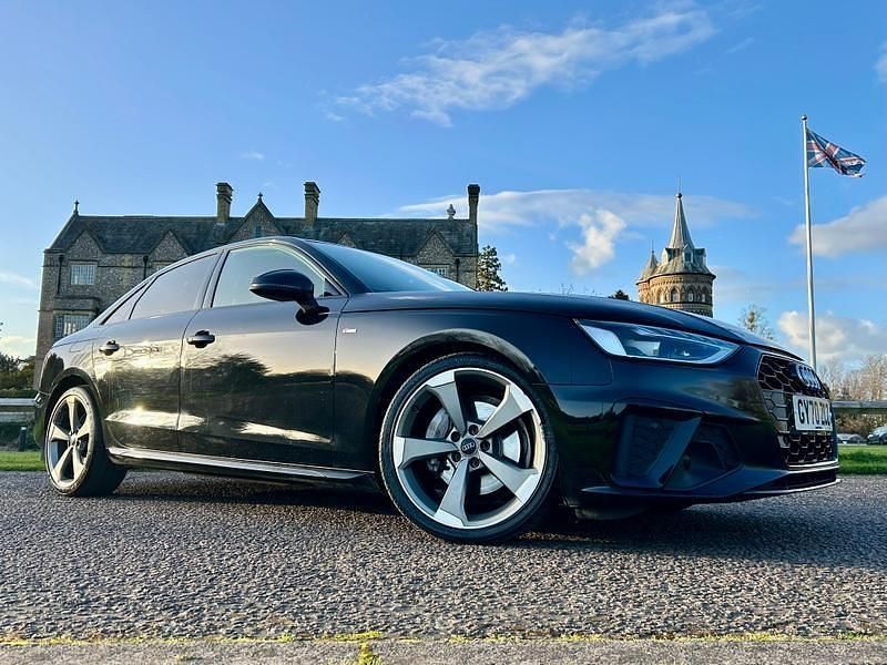 Used Audi A4 Black Edition 2020 Black Sedan
