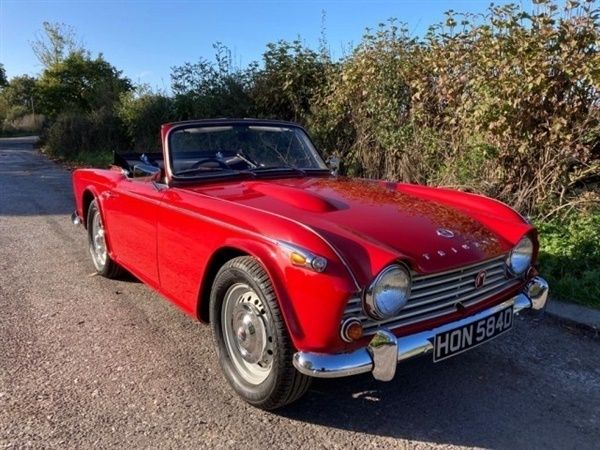 Signal red Used 1966 Triumph TR4 | £26,500 - Image 1/1