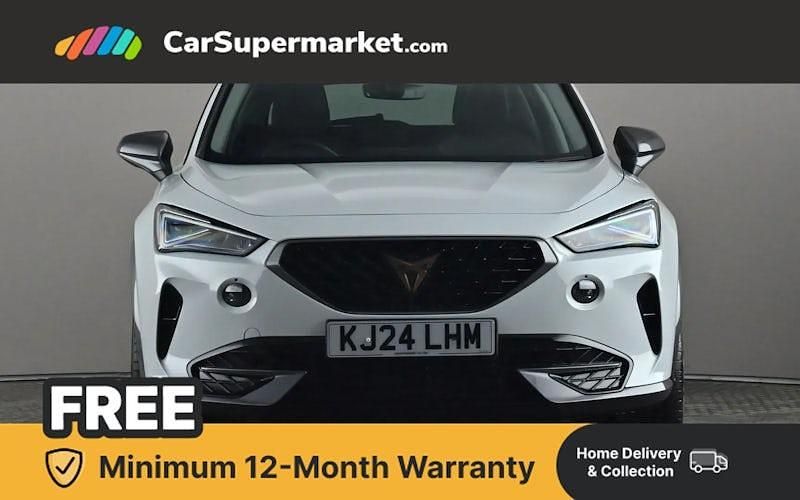 Used Cupra Formentor 204 HP (150 kW) 2024 White SUV