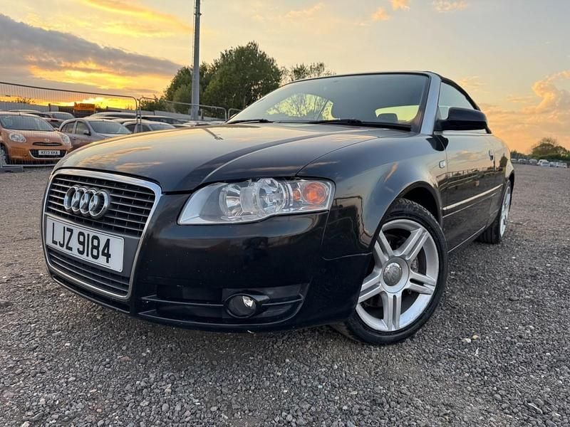 Used Audi A4 Cabriolet Sport 2007 Black Cabriolet