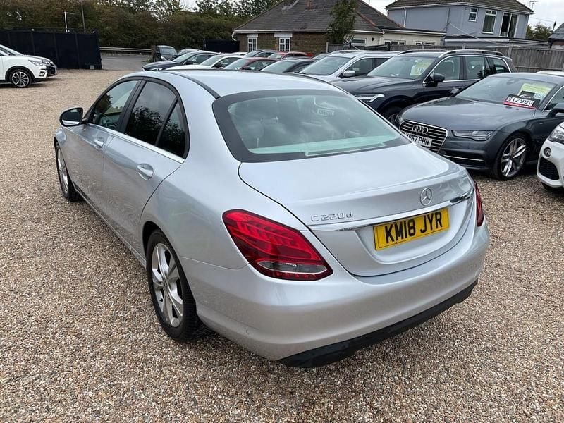 Used Mercedes C220 Executive 170 HP (125 kW) 2018 Silver Sedan