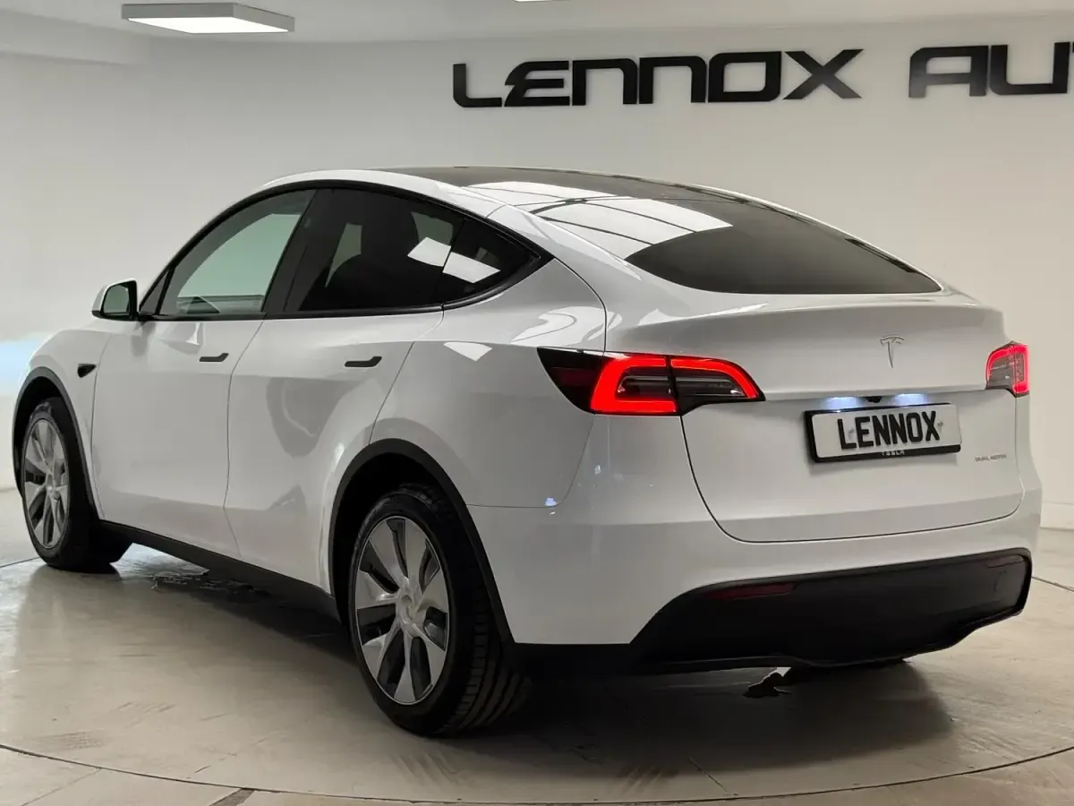 Used Tesla Model Y Long Range AWD 85 kW (116 HP) 2022 Mauve/purple SUV