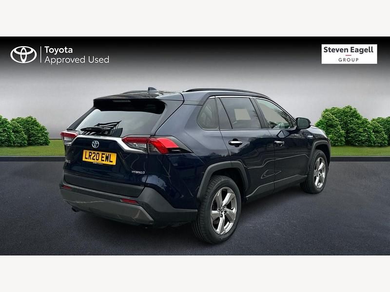 Used Toyota RAV4 2020 Blue SUV