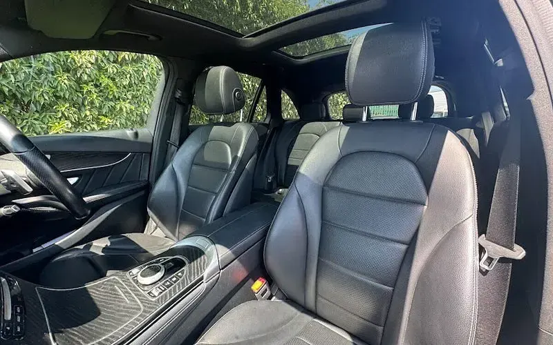 Used Mercedes GLC220 AMG line 170 HP (125 kW) 2018 Black SUV