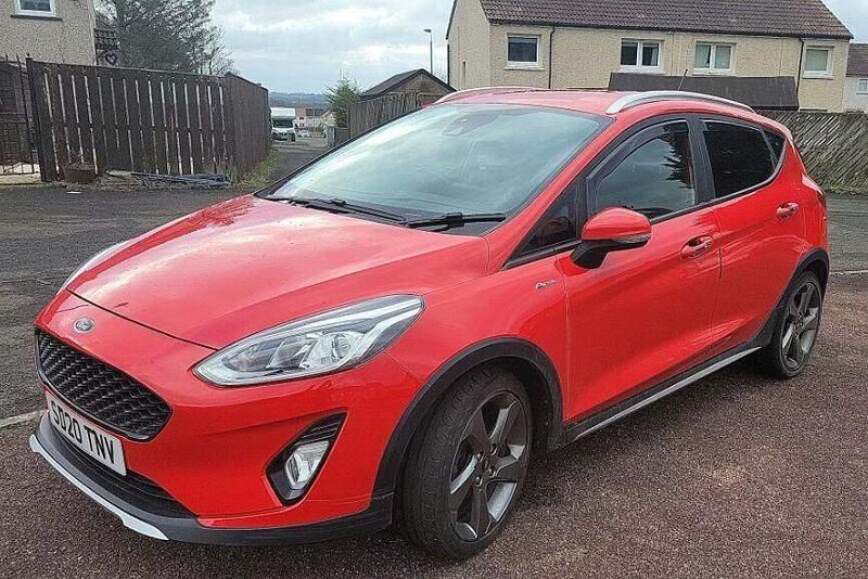 Used Ford Fiesta Active 125 HP (91 kW) 2020 Red Hatchback
