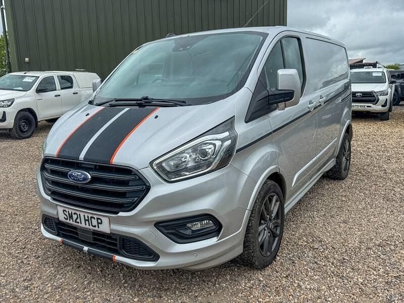 Used Ford Transit Custom Sport 185 HP (136 kW) 2021 Silver Van