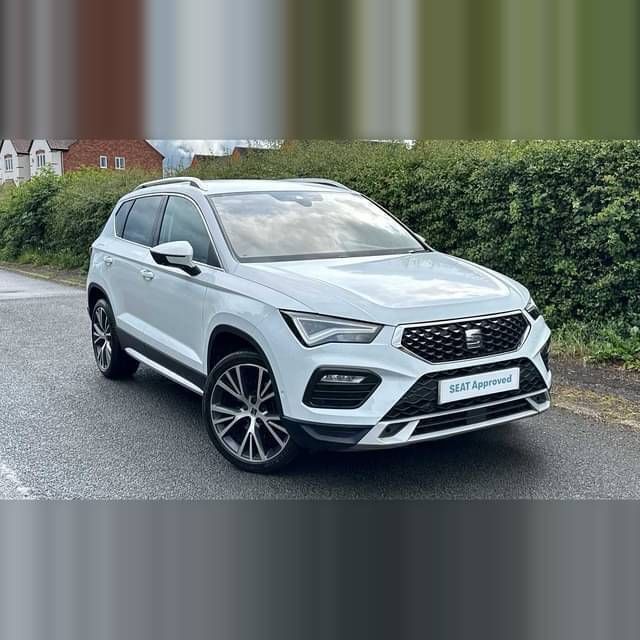 Glacial white Used 2020 Seat Ateca Xperience Lux SUV | £17,790 (Fair price) - Image 1/4