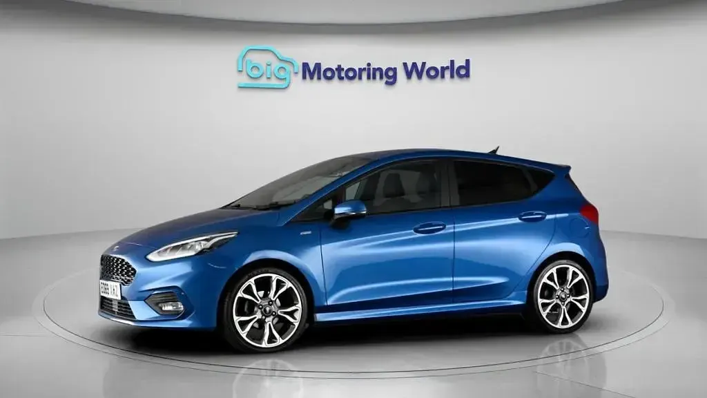 Used Ford Fiesta ST-Line X 125 HP (91 kW) 2019 Blue Hatchback