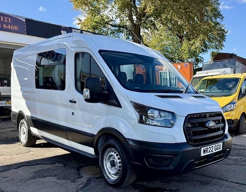 White Used 2022 Ford Transit Van | £13,990 (A bit pricey) - Image 1/4