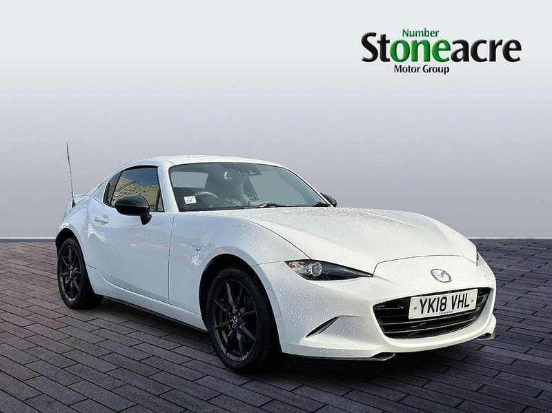 White Used 2018 Mazda MX5 Inclusive Cabriolet | £14,995 (Fair price) - Image 1/4