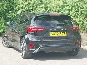 Used Ford Focus ST-Line 125 HP (91 kW) 2022 Black Hatchback