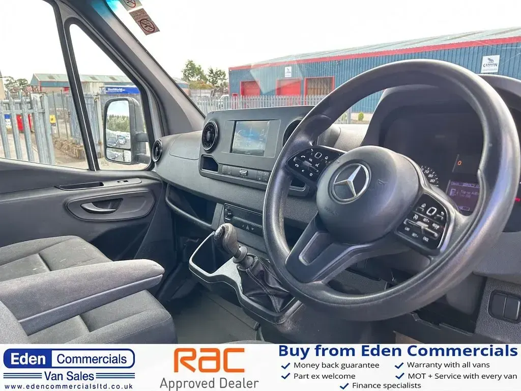 Used Mercedes Sprinter 148 HP (108 kW) 2021 White Van
