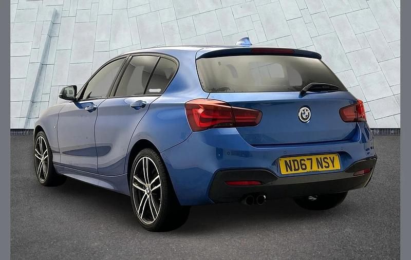 Used BMW 120 Efficient Dynamics 187 HP (137 kW) 2017 Blue Hatchback