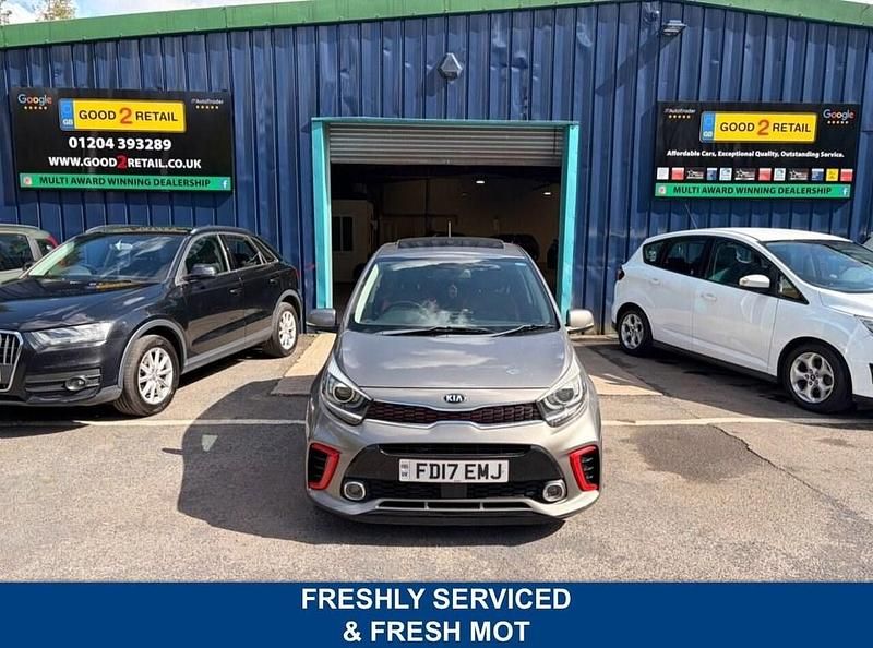 Used Kia Picanto GT-Line S 83 HP (61 kW) 2017 Silver Hatchback
