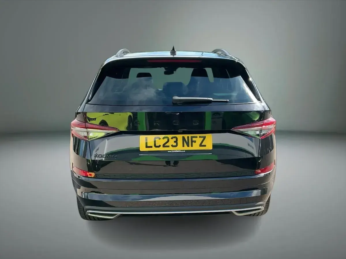 Used Skoda Kodiaq SportLine 110 HP (80 kW) 2023 Black magic pearl effect SUV