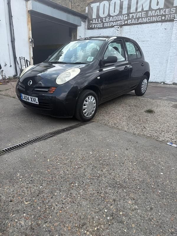 Used Nissan Micra 2004 Black Hatchback