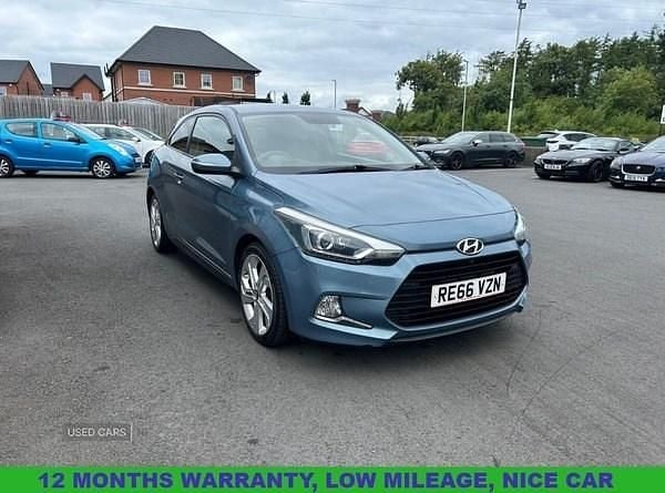 Blue Used 2016 Hyundai i20 Sport Coupe | £7,995 (Fair price) - Image 1/4