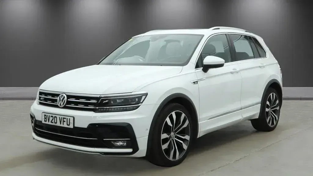 Used VW Tiguan R-line 150 HP (110 kW) 2020 White SUV