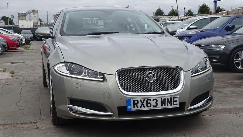 Gold Used 2013 Jaguar XF Premium Luxury Sedan | £4,395 (Fair price) - Image 1/4