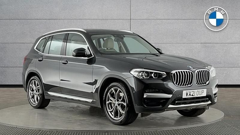 Grey Used 2021 BMW X3 xLine SUV | £31,950 (Fair price) - Image 1/4
