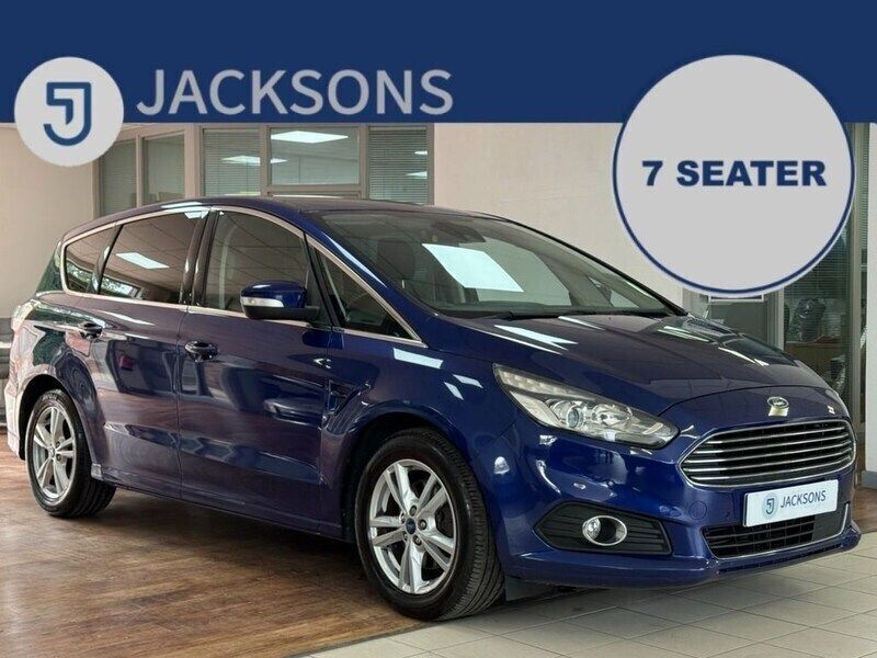 Blue Used 2015 Ford S-MAX Titanium MPV | £9,995 (Fair price) - Image 1/3