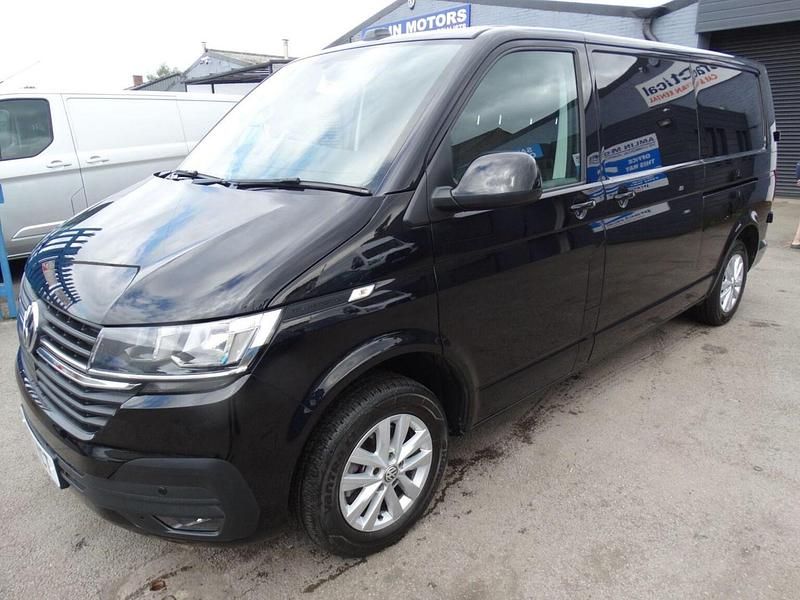 Black Used 2021 VW T6.1 Highline Van | £21,499 (Super price) - Image 1/4