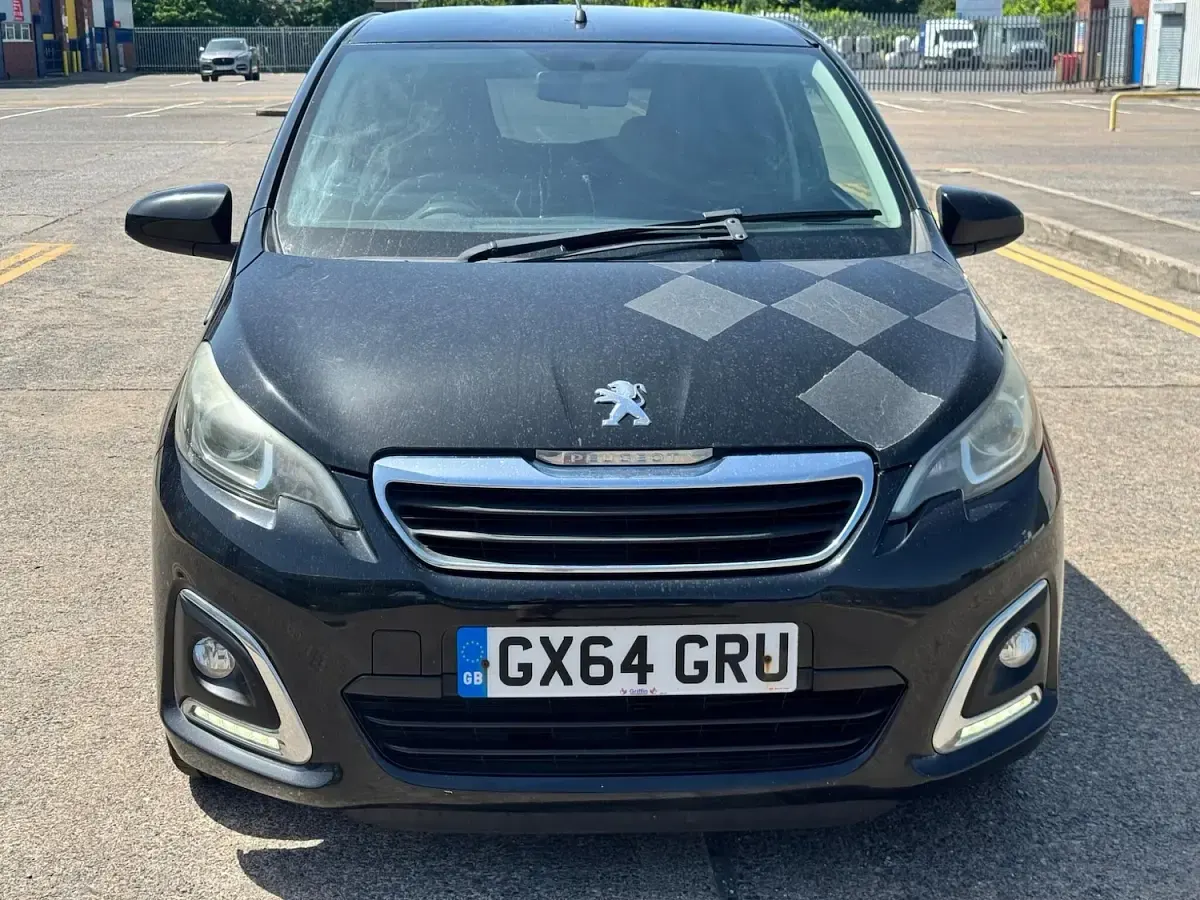 Used Peugeot 108 Allure 82 HP (60 kW) 2014 Black Hatchback