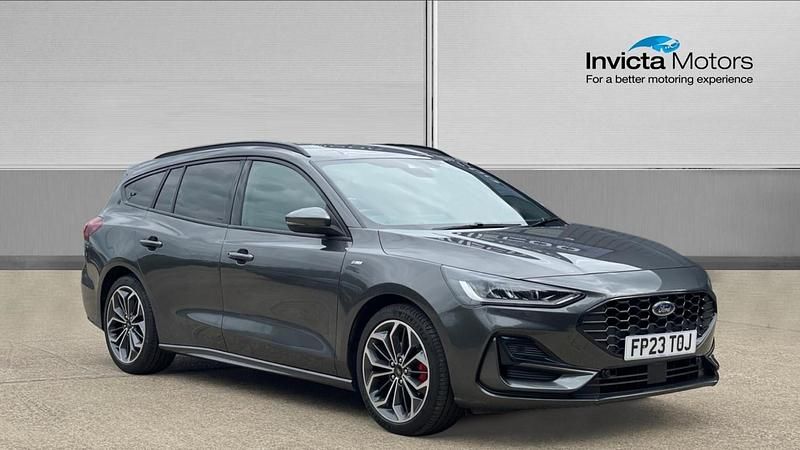 Grey Used 2023 Ford Focus ST-Line X Estate | £18,500 (Fair price) - Image 1/4
