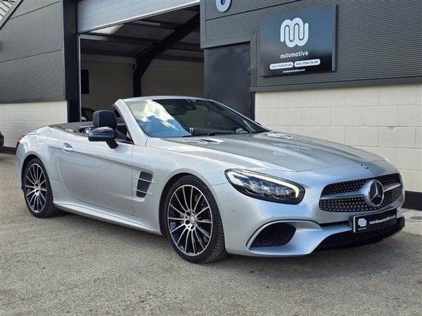 Silver Used 2016 Mercedes SL500 AMG line Cabriolet | £25,890 - Image 1/1