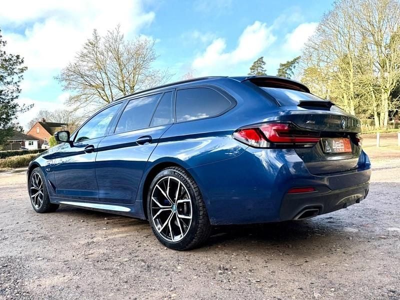 Used BMW 530e M Sport 2021 Blue Estate