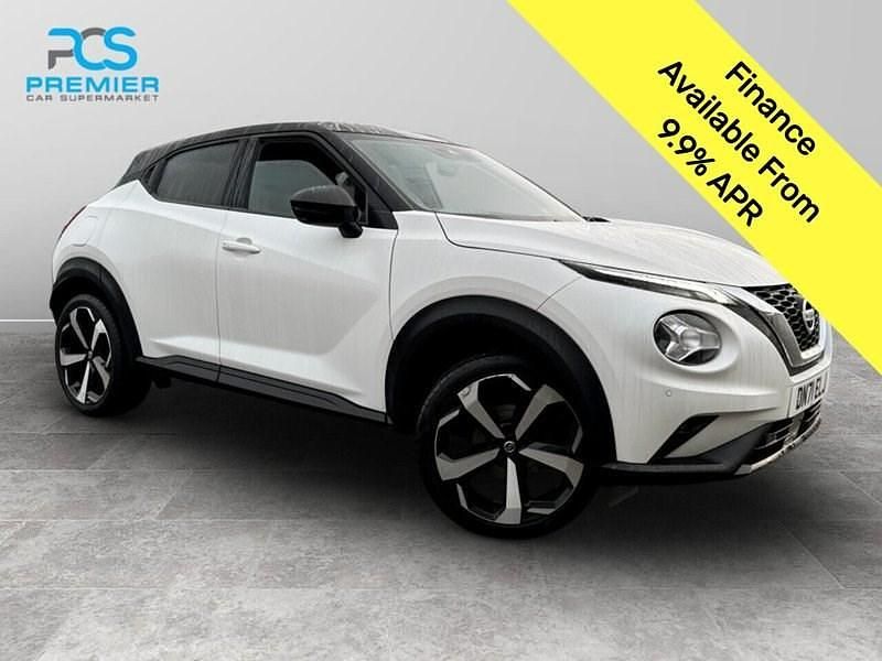 White Used 2021 Nissan Juke Tekna SUV | £13,995 (Fair price) - Image 1/3