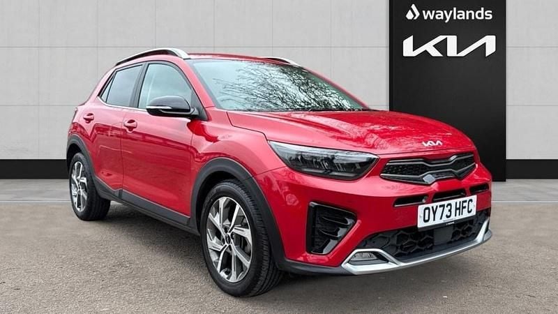 Red Used 2023 Kia Stonic GT-Line S SUV | £17,995 (Fair price) - Image 1/4