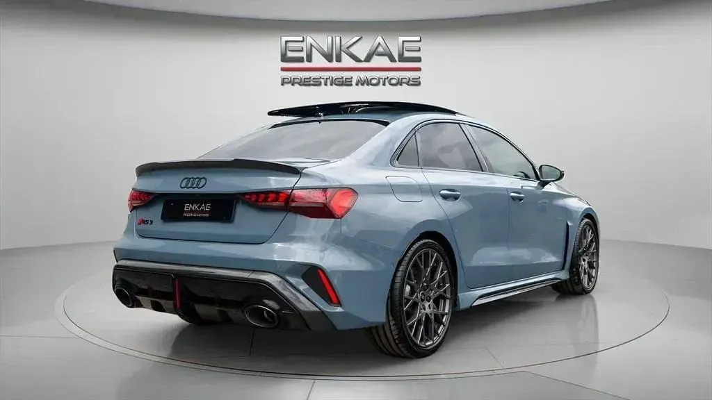 New Audi RS3 Advanced 400 HP (294 kW) 2026 Grey Sedan