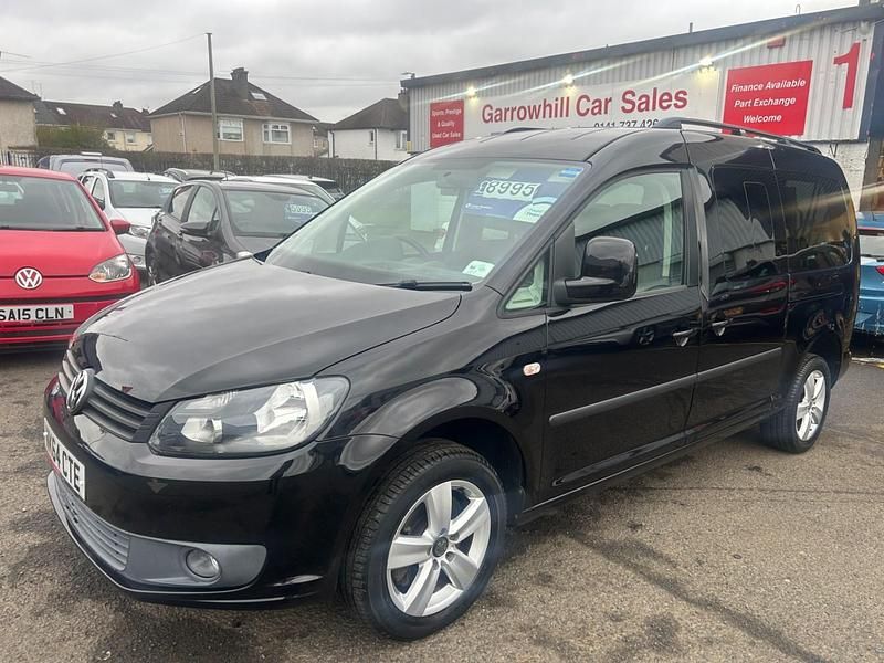 Black Used 2014 VW Caddy Maxi Life Life MPV | £8,995 (Fair price) - Image 1/1