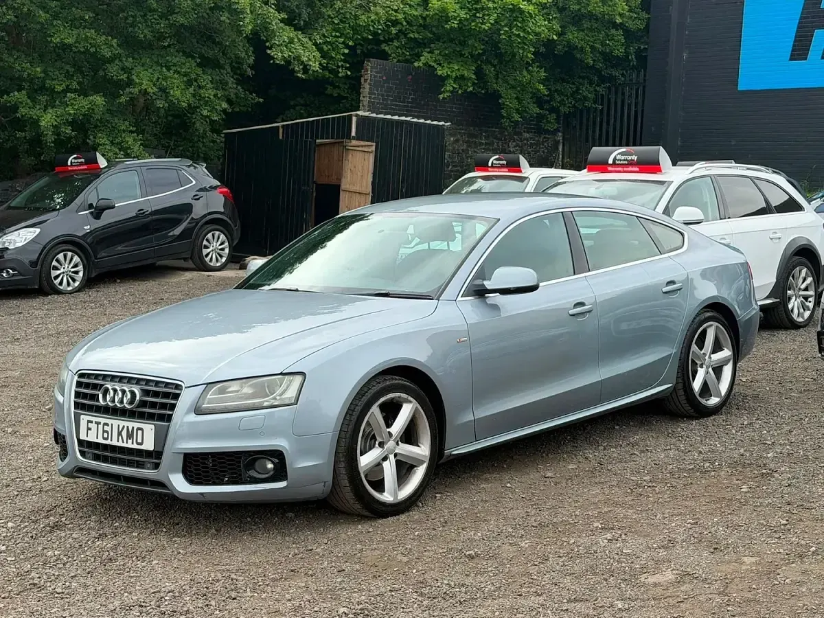 Used Audi A5 Sportback S-Line 2011 Silver Hatchback