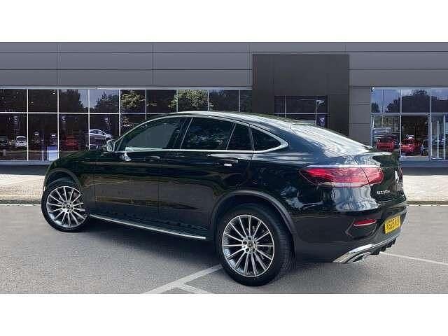 Used Mercedes GLC300 AMG Line Premium 241 HP (177 kW) 2023 Black Coupe