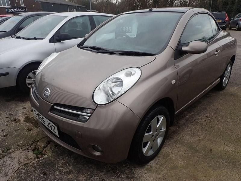 Used Nissan Micra C+C 87 HP (63 kW) 2006 Beige Cabriolet