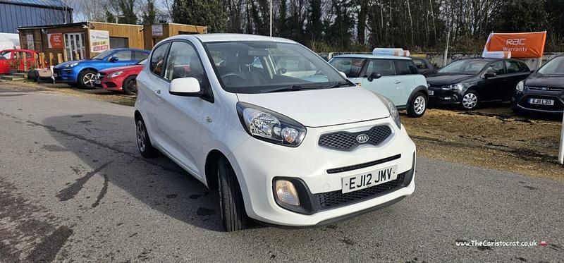 Used Kia Picanto 2012 White Hatchback