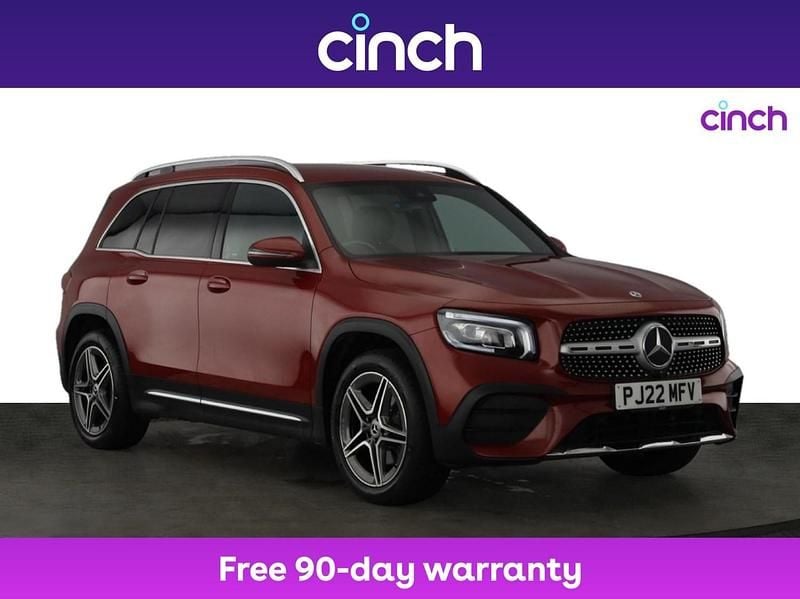 Red Used 2022 Mercedes GLB200 AMG line SUV | £24,299 (Good price) - Image 1/3